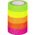 Heyda neon glitrová 5 ks – Zboží Dáma