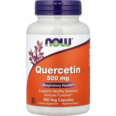 Now Foods Kvercetin Quercetin 500 mg 100 veg kapslí – Hledejceny.cz