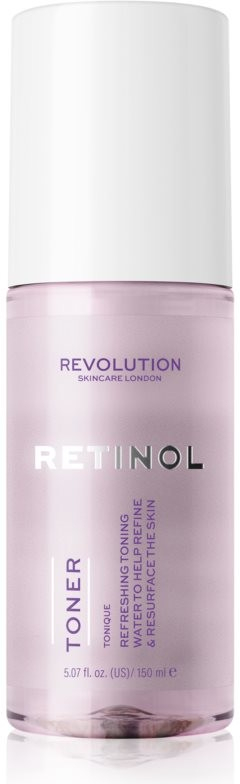 Revolution Skincare Retinol Toner Pleťové protivráskové tonikum 150 ml