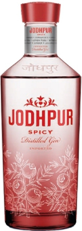 Jodhpur Spicy 43% 0,7 l (holá láhev)