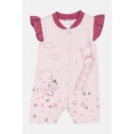 JOYCE Dívčí kojenecký overal krátký BUNNY VALLEY Růžová – Hledejceny.cz