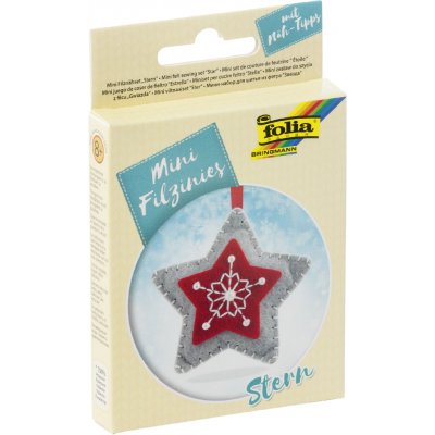 Folia Mini kreativní sada Šití z filcu Hvězda – Hledejceny.cz