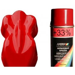 MOTIP 814358 Opravný spray pro lak 200 ml červená 463C (814358)