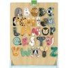 Dřevěná hračka Vilac Displej zvířátková abeceda