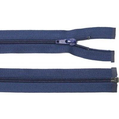 Spirálový zip no.5 rozepínací 60cm - více barev color: 625 klasik tmavě modrá – Hledejceny.cz