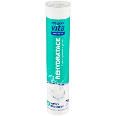 MaxiVita Exclusive Rehydratace 20 tablet – Hledejceny.cz