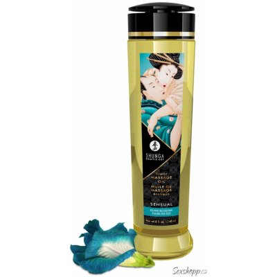 Shunga Erotic Massage Oil Sensual Island Blossom 240ml – Zbozi.Blesk.cz