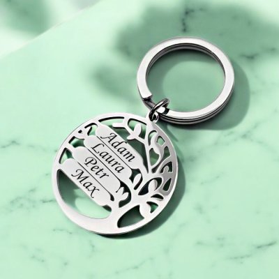 Přívěsek na klíče Strom Života ocelový AE 1111277 – Hledejceny.cz