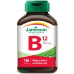 Jamieson Vitamin B12 methylkobalamin 100mcg 100 tablet – Hledejceny.cz