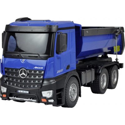Amewi kamion Mercedes-Benz Arocs licence Dump Truck 2,4 GHz RTR modrá 1:14