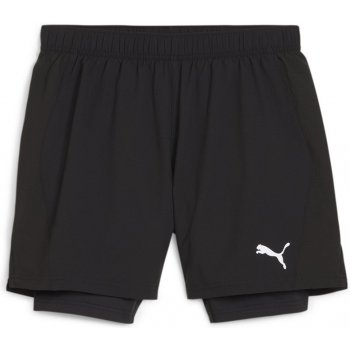 Puma Run Velocity Ultraweave 2v1 Short black šortky pánské