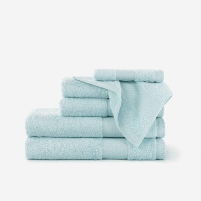 Goldea bambusový ručník blankytně modrý 30 x 50 cm – Zboží Dáma