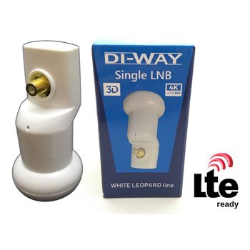 DI-WAY White Leopard line LNB SINGLE 0,1 dB