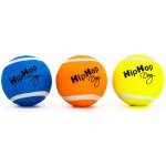 Hip Hop tenisový míč sportovní pískací 6,5 cm 3 ks – Hledejceny.cz