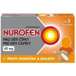 NUROFEN PRO DĚTI RCT 60MG SUP 10 – Hledejceny.cz