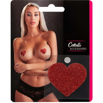 Wanita ozdoby na bradavky srdce červené – Zboží Mobilmania