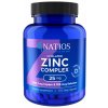 Doplněk stravy Natios Zinc Chelated Complex, Zinek, selen a měď, 25 mg, 100 veganských kapslí