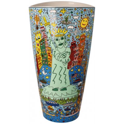 Goebel Váza Goebel Pop Art James Rizzi 'Big Apple on Liberty 28' 2023 – Hledejceny.cz