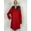 Dámský kabát New Collection Edna červený