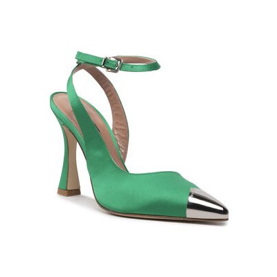 Pinko Liquirizia Slingback AL 22 23 BLKS1 1H213B A075 Lawn Green