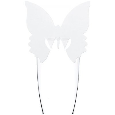 Paris Dekorace Svatební jmenovky motýl – Sleviste.cz