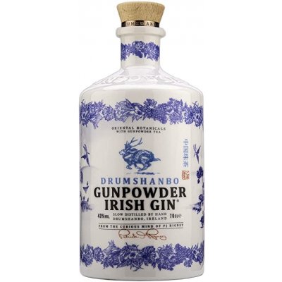 Drumshanbo Gunpowder Ceramic Irish Gin 43% 0,7 l (holá láhev) – Zbozi.Blesk.cz