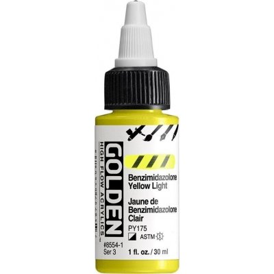 Golden Artist Colors High Flow akrylová barva benzimidazolone yellow light 30 ml – Hledejceny.cz