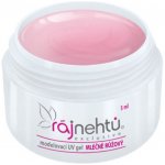 Ráj nehtů UV gel modelovací mléčně růžový 5 ml – Zboží Dáma