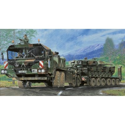 Trumpeter Germany 56 tons tank truck Faun Elephant Slt-56 00203 1:35