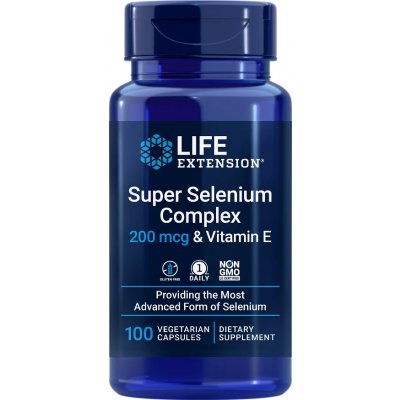 Life Extension Super Selenium Complex & Vitamin E 100 kapslí – Hledejceny.cz