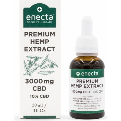 Enecta CBD Konopný olej 10%, 9000 mg, 90 ml