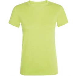 Factory Price Klasické dámské tričko s krátkým rukávem limetkově zelená