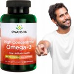 Swanson High Concentrate Omega-3 120 kapslí – Hledejceny.cz