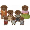 Figurka Sylvanian Families Rodina čokoládových labradorů