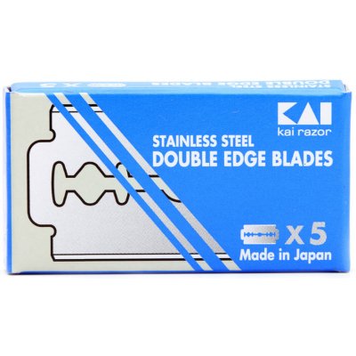 KAI Stainless Steel žiletky 5 ks – Zbozi.Blesk.cz