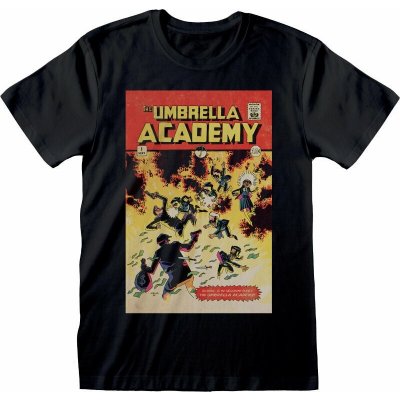 The Umbrella Academy tričko Comic Cover Black