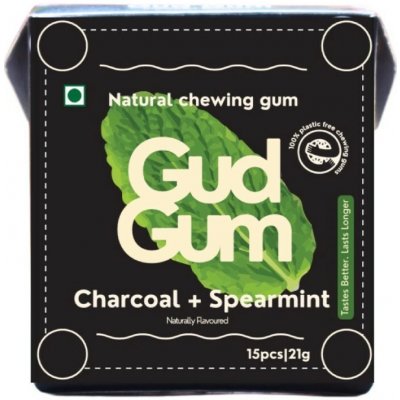 Gugum spearmint živočišné uhlí 21g 15 ks – Zbozi.Blesk.cz