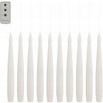 SVĚTELNÝ ŘETĚZ SVÍČKY 10 LED TEPLÁ BÍLÁ LUCA - ZÁVĚSNÉ LAMPY – Hledejceny.cz