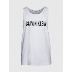 Calvin Klein pánské plážové tílko KM0KM00837 YCD bílá