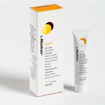 L-Mesitran Soft HYDROAKTIVNÍ KRYTÍ GELOVÉ ANTIMIKROBIÁLNÍ GEL PRO HOJENÍ RAN,TUBA 15 G – Sleviste.cz