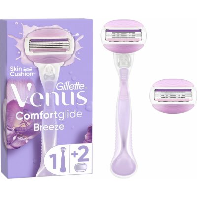 Gillette Venus ComfortGlide Breeze + 2 ks hlavic – Zboží Mobilmania