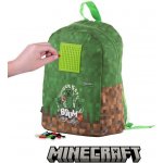 Pixie Crew batoh Minecraft zelený/hnědý – Zboží Mobilmania