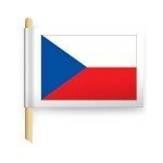 Vlaječka ČR - 3 x 2 cm - min 10 ks – Zboží Dáma