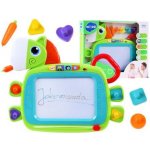 Magnetická tabule na psaní s razítky 2 barvy Žlutá – Zbozi.Blesk.cz