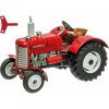 Plechová hračka Kovap Traktor Zetor plechový červený