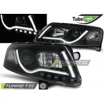 Tuning-Tec Přední čirá LED světla Audi A6 (2004 - 2008) - Tube Light - černé – Hledejceny.cz