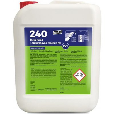 Perdix 240 Čistič fasád a nánosů mechu 2v1 10kg – Hledejceny.cz