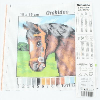 Předloha vyšívací 15x15cm Kůň – Hledejceny.cz