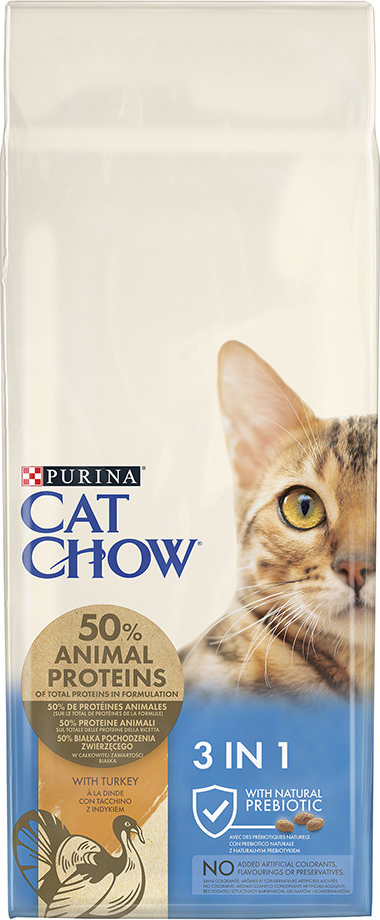Cat Chow Special Care 3in1 s krocanem 2 x 15 kg