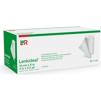 Lenkideal obinadlo elastické krátký tah 10cm x 5m/1 ks – Hledejceny.cz
